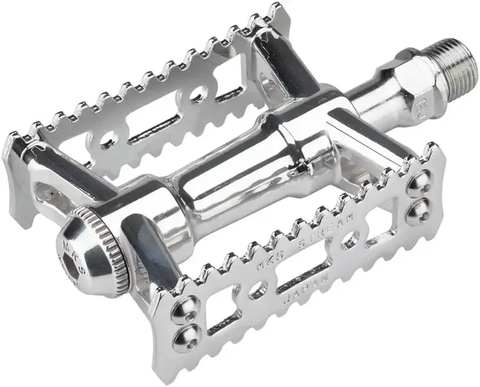 MKS Sylvan Stream Next Pedals – Platform Aluminum 9/16″ Silver