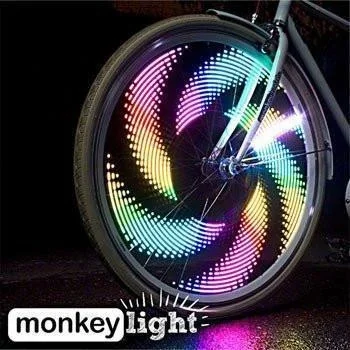 MonkeyLectric M232 Monkey Light Bike Wheel Light 42 Themes