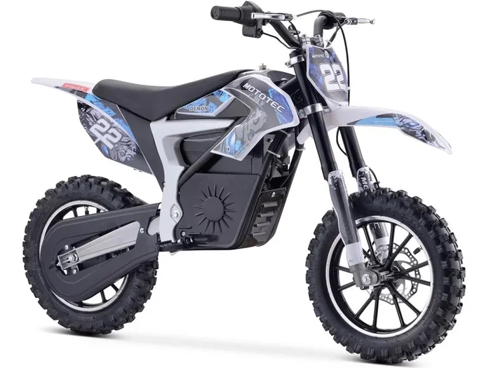 MotoTec Demon ELECTRIC 790W 36V Suspension Lithium Kids Dirt Bike
