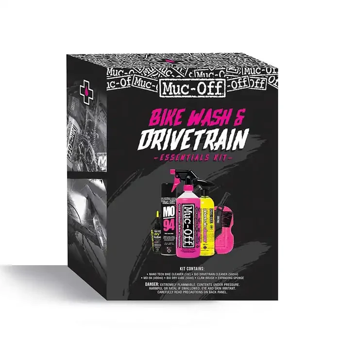 Muc-Off Bike Care Kit Wash and Drivetrain Essentials