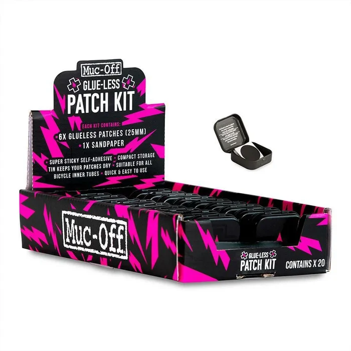 Muc-Off Glueless Patch Kit – 20 PCS