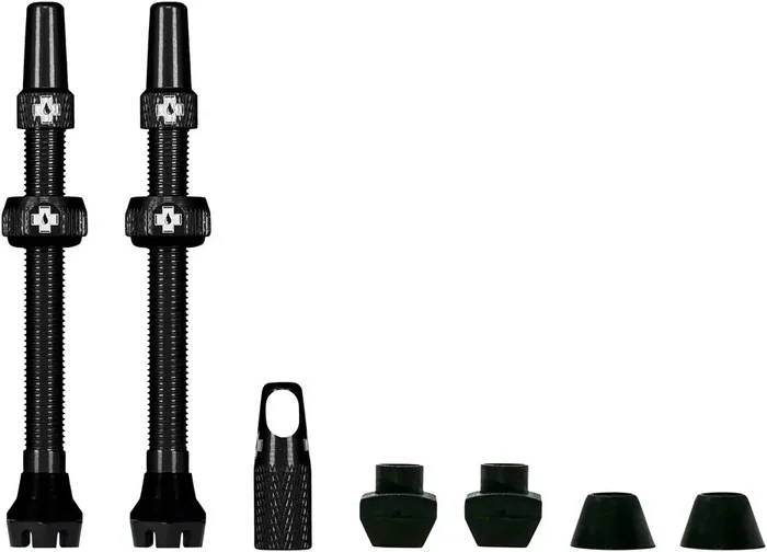 Muc-Off V2 Tubeless Valve Kit – Black 44mm Pair