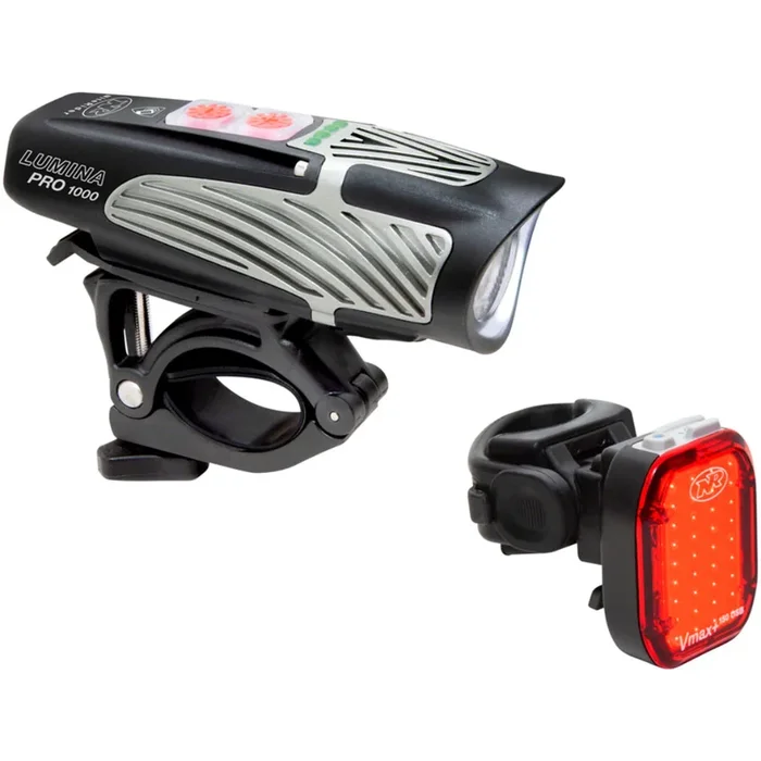 NiteRider Lumina Pro 1000 Vmax+ 150 Light Set Black
