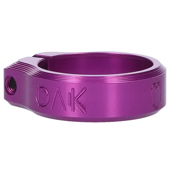 OAK Components Orbit Seatpost Clamp 34.9mm Purple