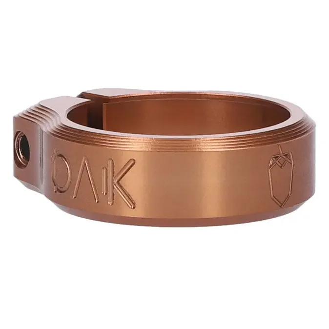 OAK Components Orbit Seatpost Clamp 36.4mm Copper