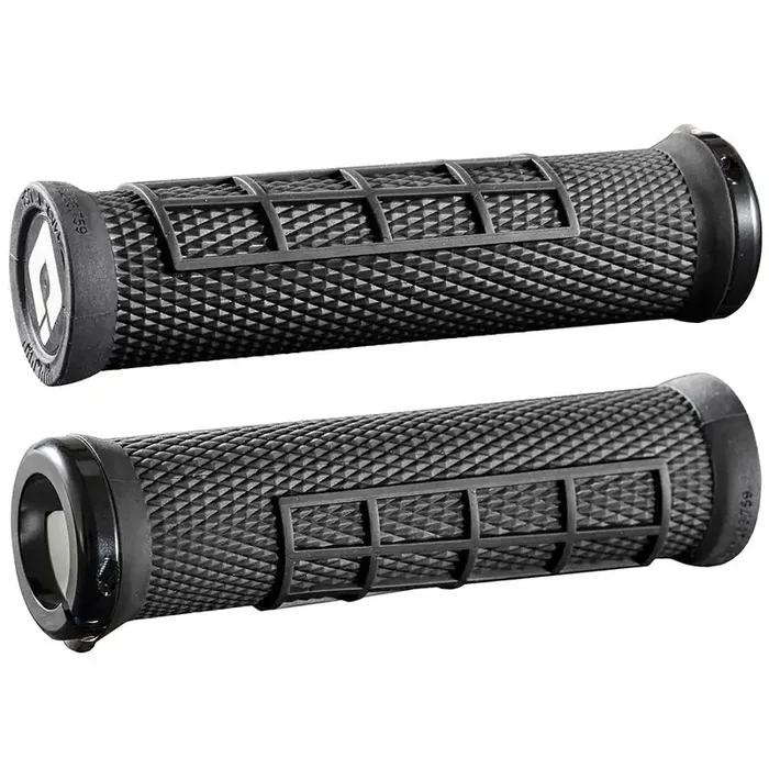 ODI Elite Flow Grips – Black Lock-On