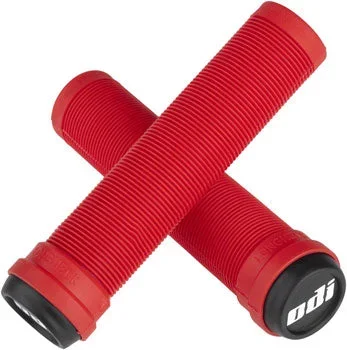 ODI Flangeless Longneck Grips – Red