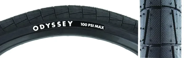 Odyssey Broc Tire – 20 x 2.25 Clincher Wire Black