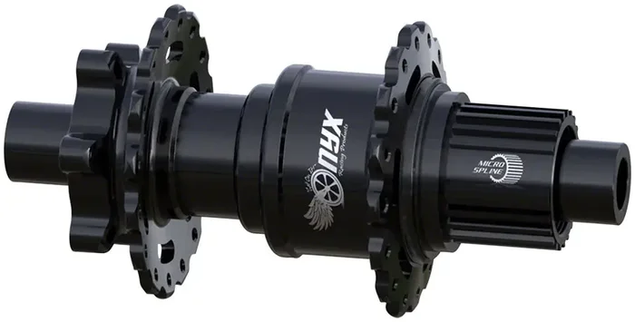 Onyx Vesper Rear Hub – 12 x 148mm 6-Bolt Black 32H Micro Spline