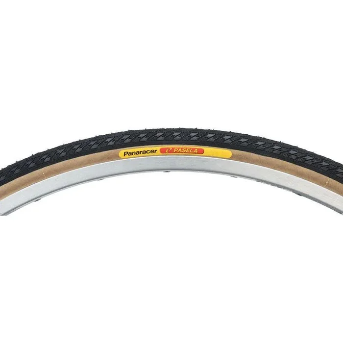 Panaracer Pasela Tire – 27 x 1-1/8 Clincher Wire Black/Tan 60tpi