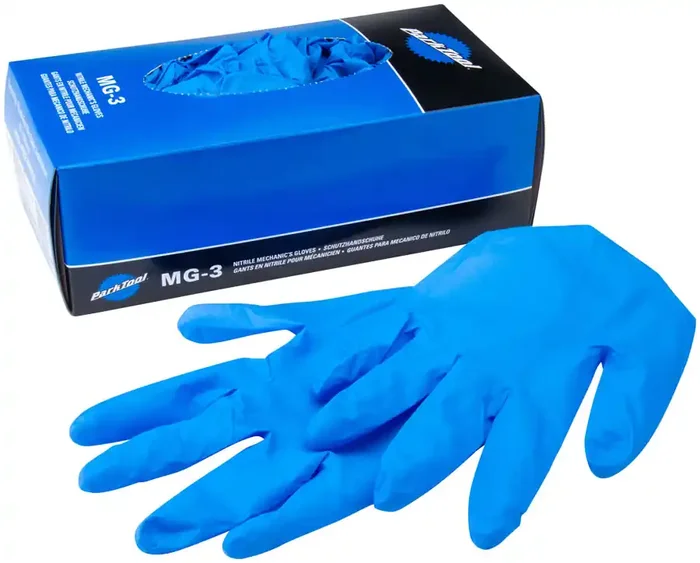 Park Tool MG-3S Nitrile Mechanics Gloves – Small