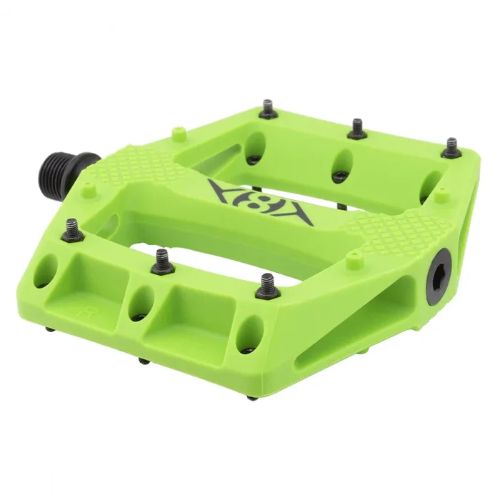 PEDALS OR8 STRAPD 9/16 GN
