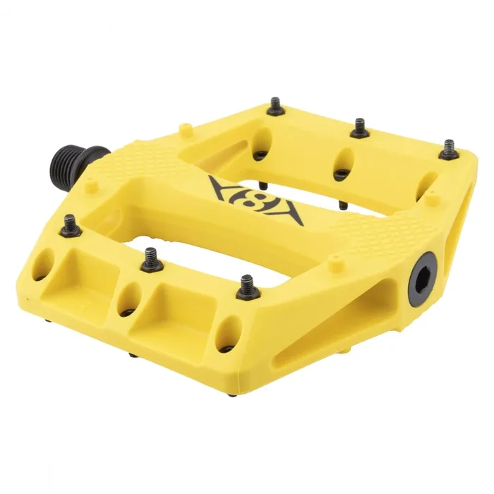 PEDALS OR8 STRAPD 9/16 YL