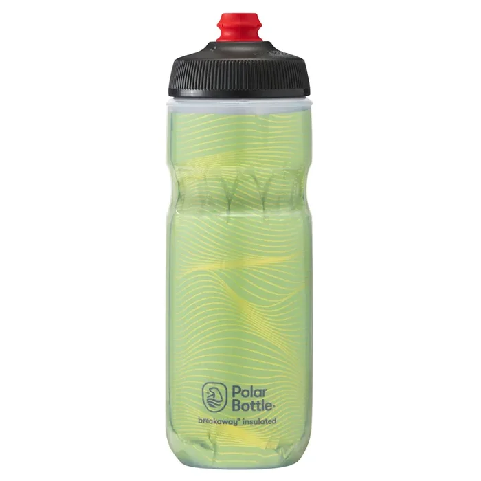 Polar Bottle Breakaway Water BottleJerseyKnitHighlighter20oz