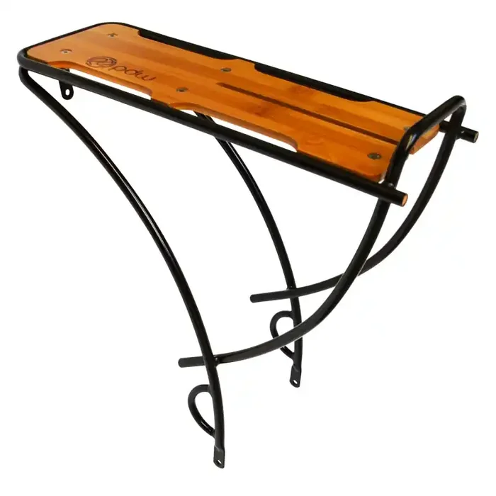 Portland Design Works Payload Rear Rack Steel with Bamboo Deck