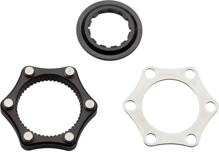 Problem Solvers Center Lock to 6-Bolt Rotor Adapter Kit – QR and 12mm Axle