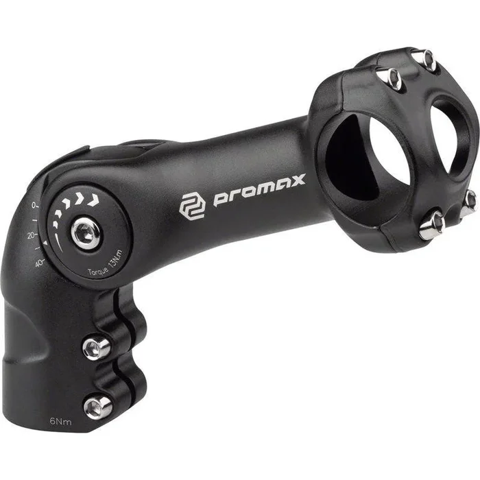 Promax MA-595 31.8mm Length 110mm Adjustable Threadless Stem Black