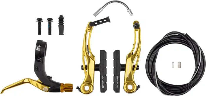 Promax P-1/Click V-Point Linear Pull Brake Kit – 108mm Gold