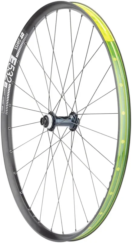 Quality Wheels Shimano SLX/DT E532 Front Wheel – 29″ 15 x 110mm Center-Lock BLK