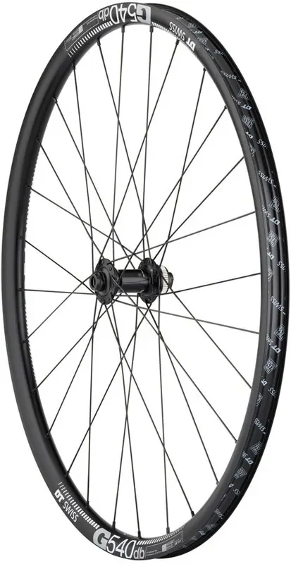 Quality Wheels Shimano Tiagra/DT G540 Front Wheel – 700c 12 x 100mm Center-Lock BLK