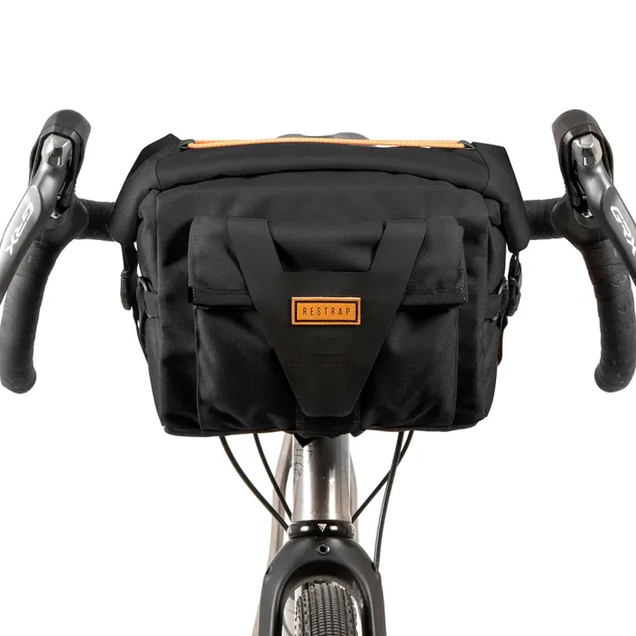 Restrap Bar Pack Handlebar Bag – Black