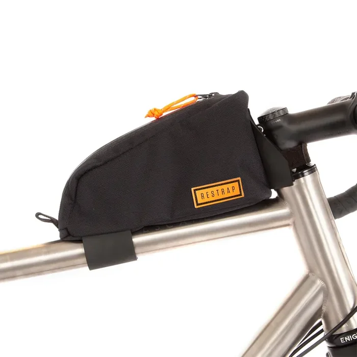 Restrap Strap-On Top Tube Bag – Black