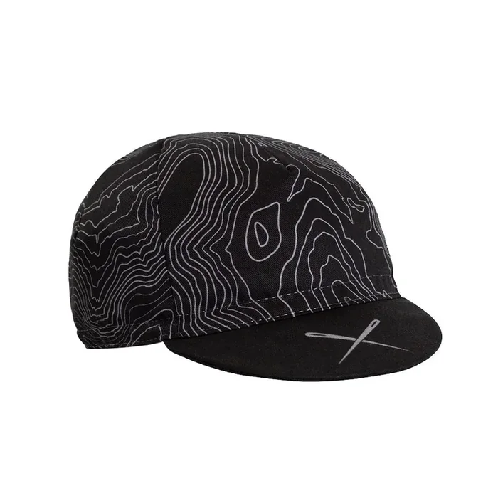 Restrap Yorkshire Contours Cycling Cap Black – One Size