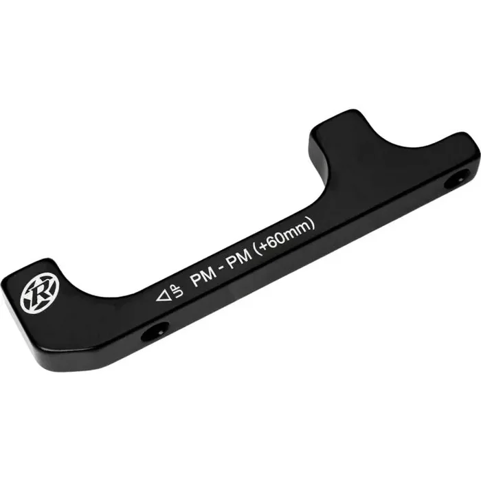 Reverse Disc Brake Adapter PM-PM +60mm Black