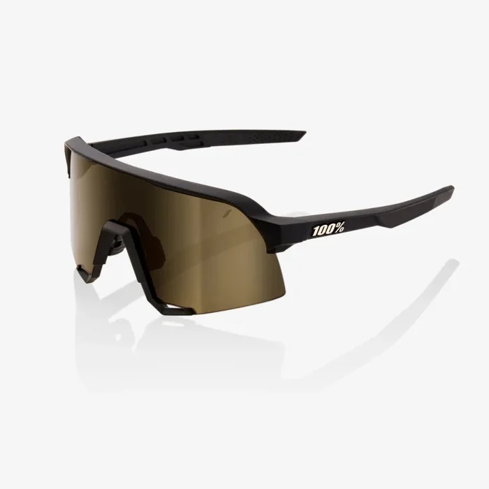 Ride 100 S3 Soft Tact Black – Soft Gold Mirror Lens