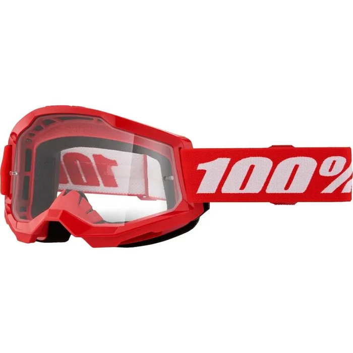 Ride100 RIDE100 STRATA 2 Goggles Red/Clear
