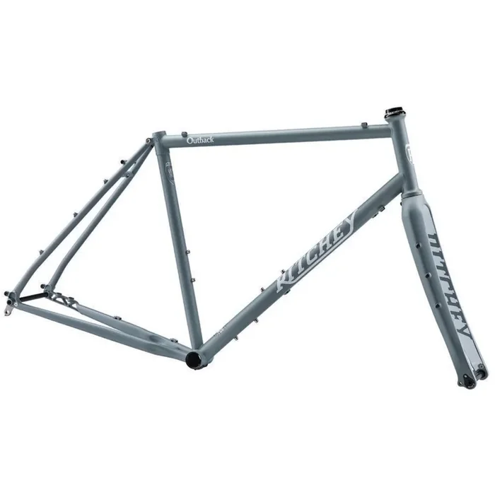 Ritchey Outback Frameset – 700c/650b Steel Granite and Snow X-Small