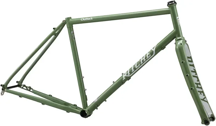 Ritchey Outback Frameset – 700c/650b Steel Winter Sage Small