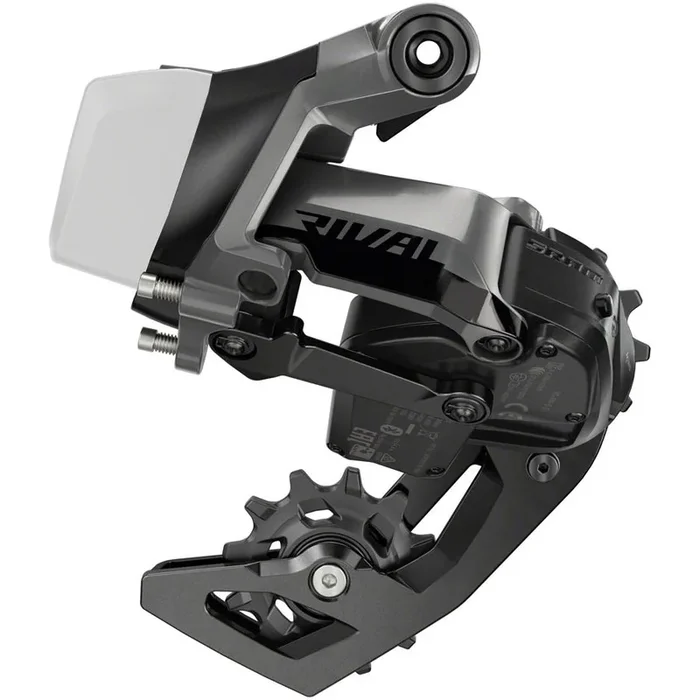 Rival eTap AXS Rear Derailleur – 12-Speed, Medium Cage, (Battery Sold Separately), Black, D1
