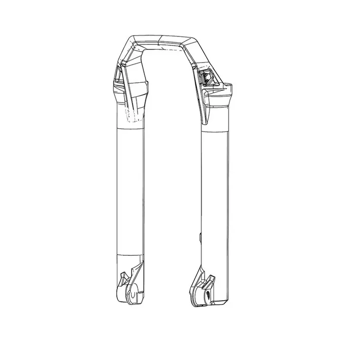 RockShox Lower Leg for ZEB Gray 27.5″ 11.4018.091.039