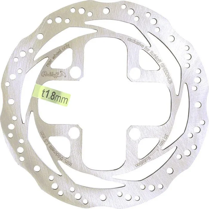 Rohloff Speedhub 160mm 4-Bolt Silver Bicycle Brake Rotors