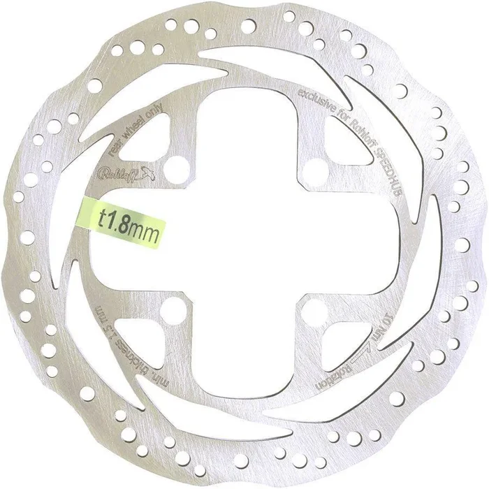 Rohloff Speedhub Disc Brake Rotor – 160mm 4-Bolt Silver