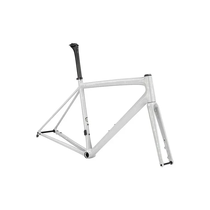 S-Works Aethos Frameset – SATIN SILVER PEARL – SATIN SILVER PEARL