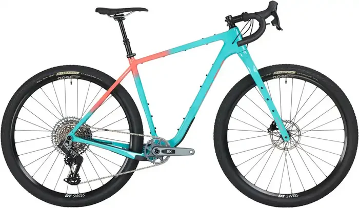 Salsa Cutthroat C Rival GX AXS Transmission Bike – 29″ Carbon Teal Fade 58cm