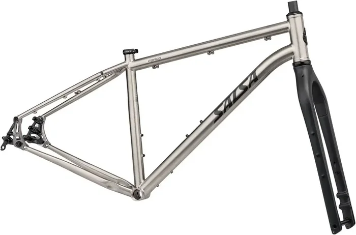 Salsa Fargo Ti Frameset – 29″ Titanium Raw X-Small