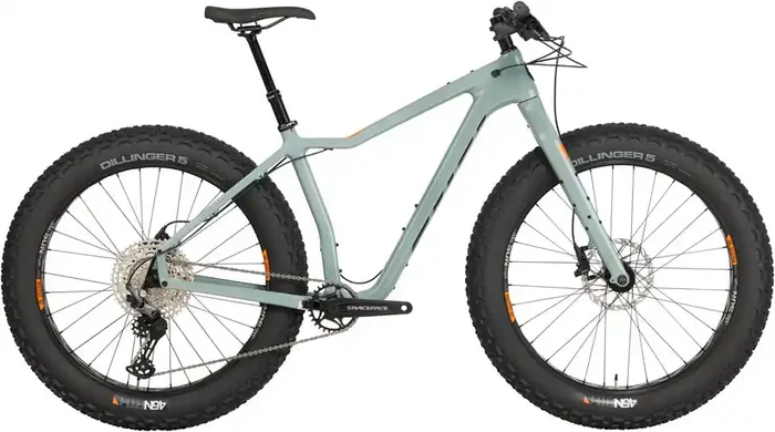 Salsa Heyday! C Deore 12 Fat Tire Bike – 26″ Carbon Gray Large