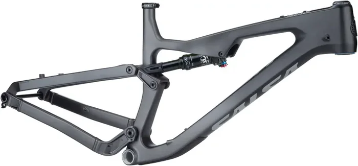 Salsa Rustler Carbon Frame – 27.5″ Carbon Black/Gray Fade Large