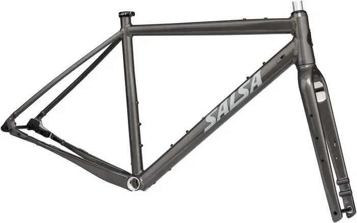 Salsa Stormchaser Frameset – 700c Aluminum Metallic Black 56cm