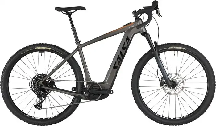 Salsa Tributary Apex Eagle SUS Ebike – 29″ Aluminum Charcoal X-Small