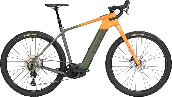 Salsa Tributary C GRX 820 Ebike – 29″ Carbon Dark Pine/Terracotta X-Small