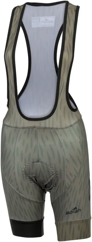 Salsa Womens Hinterland Bib Short – Medium Olive Green