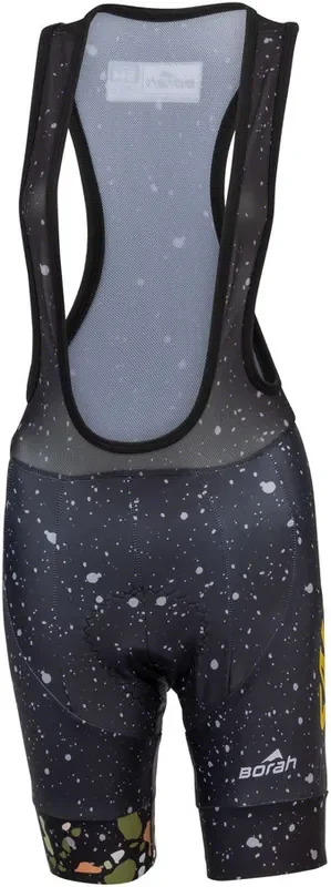 Salsa Womens Terrazzo Bib Short – 2X-Large Black