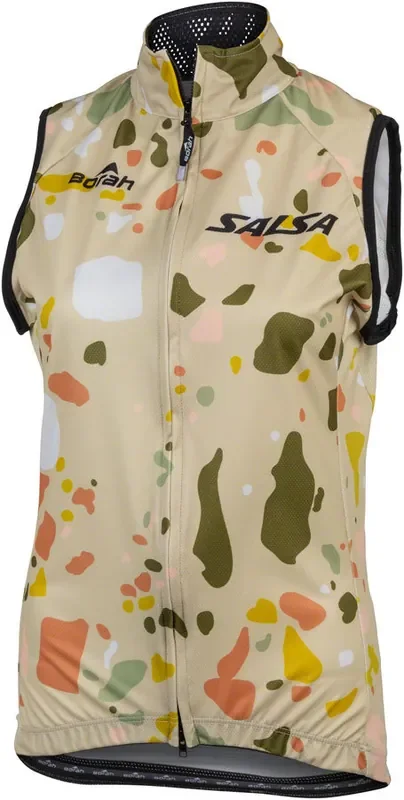 Salsa Womens Terrazzo Vest – 2X-Large Tan