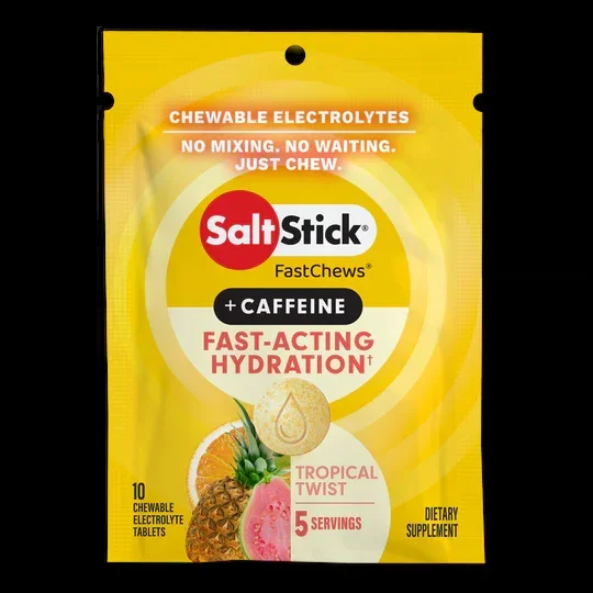 Saltstick Electyrolyte Fast Chews + Caffeine