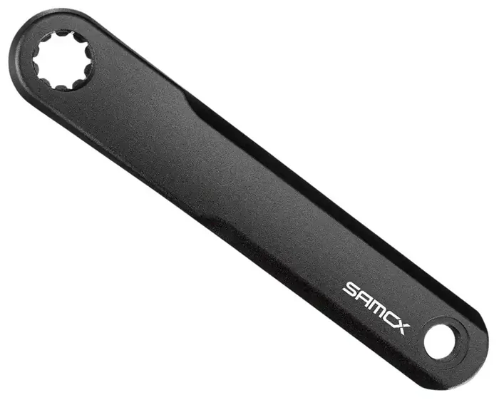 Samox E3 BR Ebike Crank Arm Set – 160mm Specialized w/BROSE ISIS Spindle 0mm offset Right / 5mm offset Left BLK