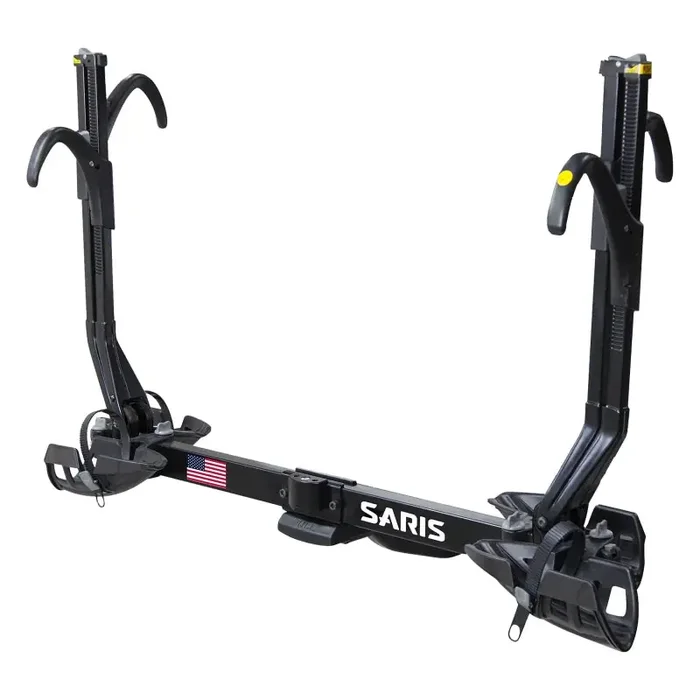 Saris Superclamp G3 Hitch Mount Rack 1-1/4 and 2 Bikes 2 Max weight per bike 60 lb